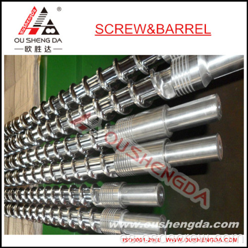 barril de doble husillo paralelo / extrusora barril de doble husillo paralelo / barril de doble husillo para gránulos de PVC PP PE / granulación